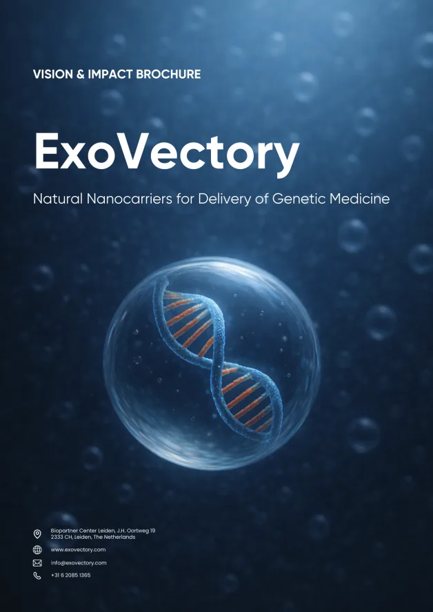 Vision & Impact Brochure — ExoVectory: Natural Nanocarriers for Delivery of Genetic Medicine